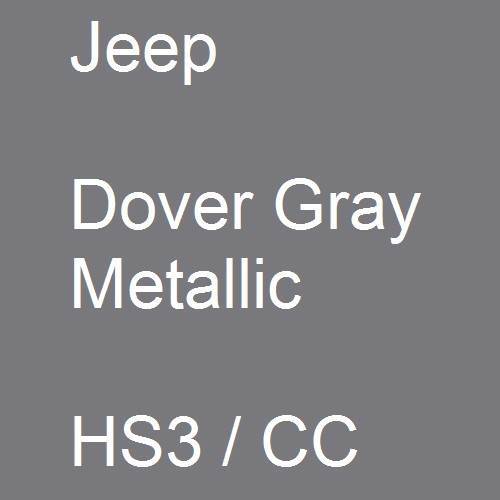 Jeep, Dover Gray Metallic, HS3 / CC.